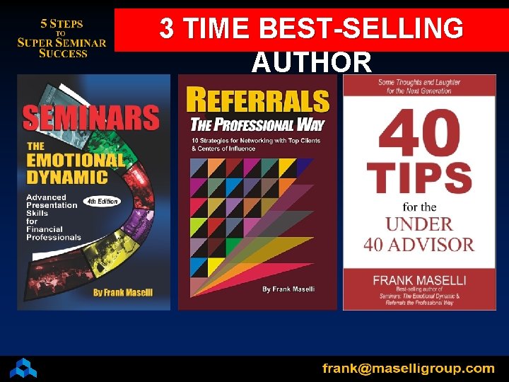 3 TIME BEST-SELLING AUTHOR 