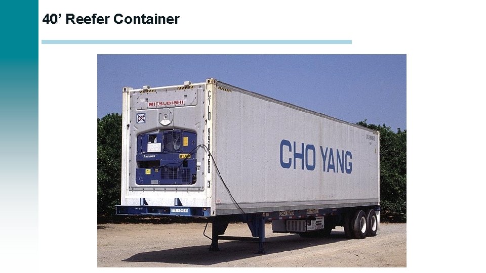 40’ Reefer Container 