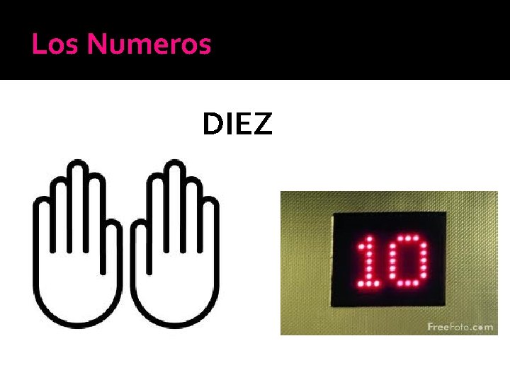 Los Numeros DIEZ 