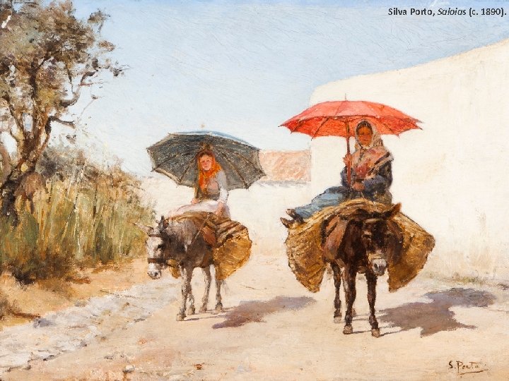 Silva Porto, Saloias (c. 1890). 
