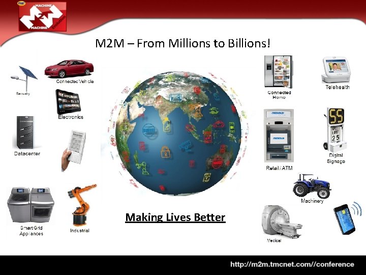 M 2 M – From Millions to Billions! Making Lives Better 