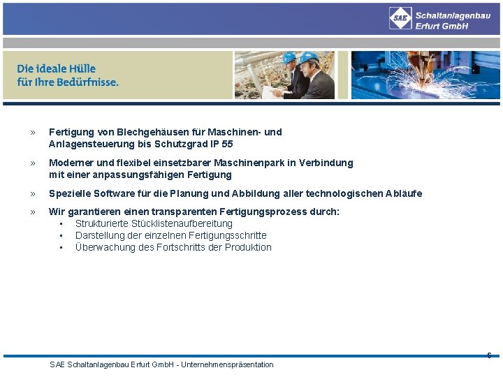 » Fertigung von Blechgehäusen für Maschinen- und Anlagensteuerung bis Schutzgrad IP 55 » Moderner