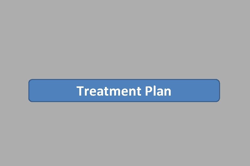 Treatment Plan 