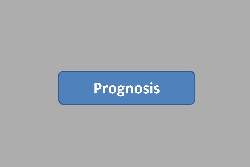 Prognosis 