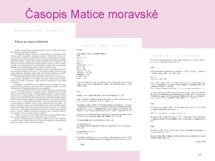 Časopis Matice moravské 