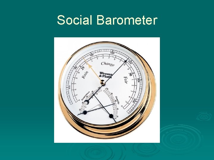 Social Barometer 