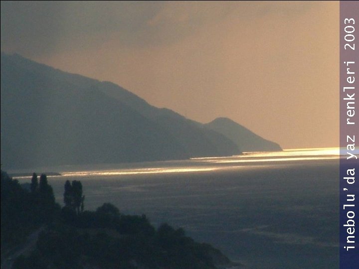 inebolu’da yaz renkleri 2003 