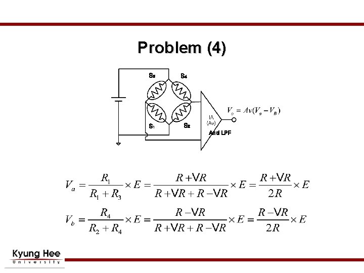 Problem (4) S 3 S 1 S 4 S 2 And LPF Problem (4) S 3 S 1 S 4 S 2 And LPF