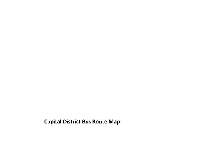 Capital District Bus Route Map 