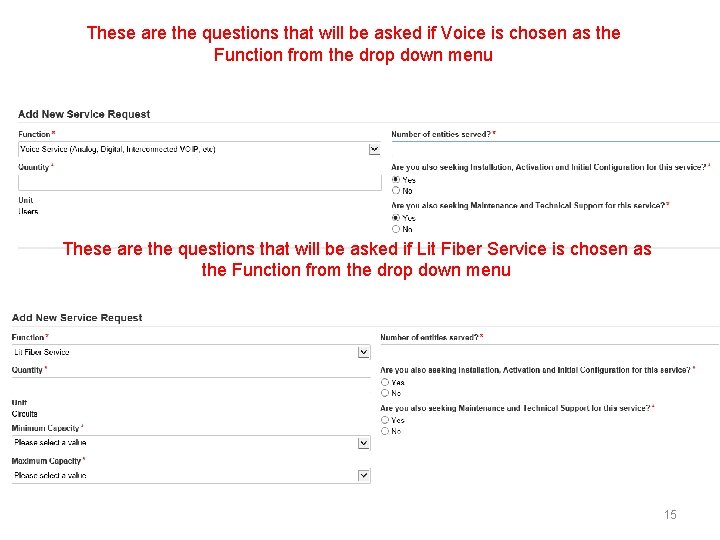 These are the questions that will be asked if Voice is chosen as the