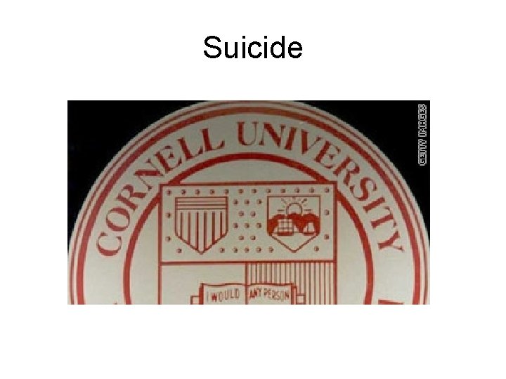 Suicide 