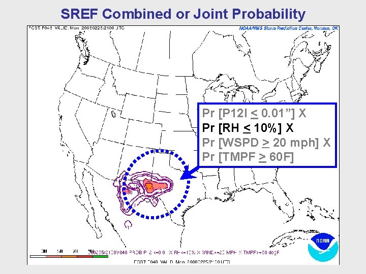 SREF Combined or Joint Probability Pr [P 12 I < 0. 01”] X Pr