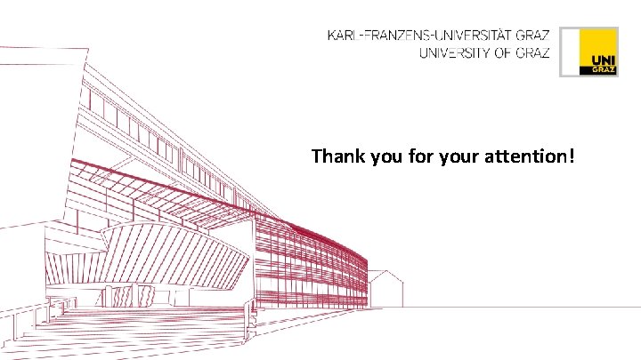 Thank you for your attention! 