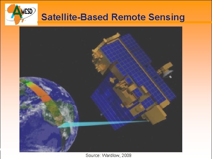 Satellite-Based Remote Sensing Source: Wardlow, 2009 