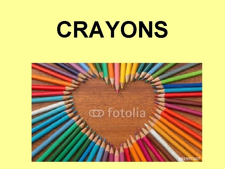 CRAYONS Phyllis Russell 
