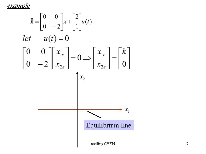 example Equilibrium line meiling CHEN 7 