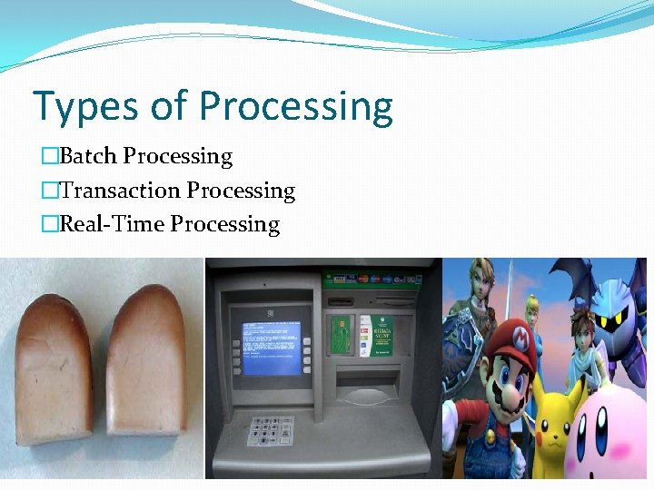 Types of Processing Problem Solving Presentation StructureLearning Cycle