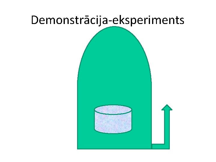 Demonstrācija-eksperiments Izsūknē gaisu 