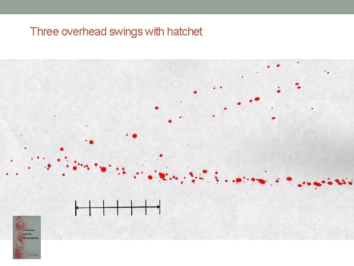 Three overhead swings with hatchet 