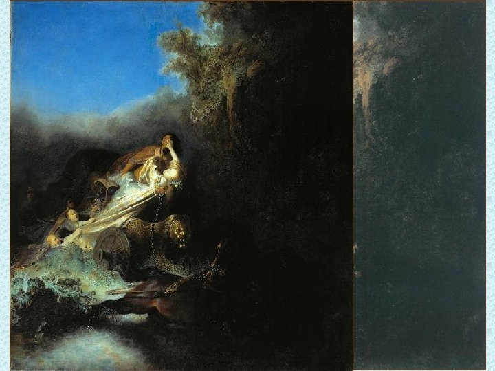 Rembrandt: Proserpina elrablása c. 1632 