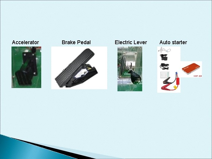 Accelerator Brake Pedal Electric Lever Auto starter Accelerator Brake Pedal Electric Lever Auto starter