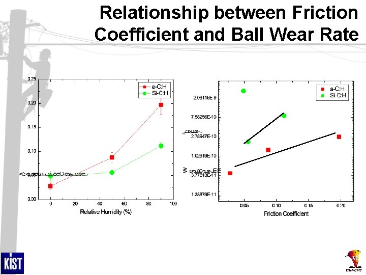 Relationship between Friction Coefficient and Ball Wear Rate 