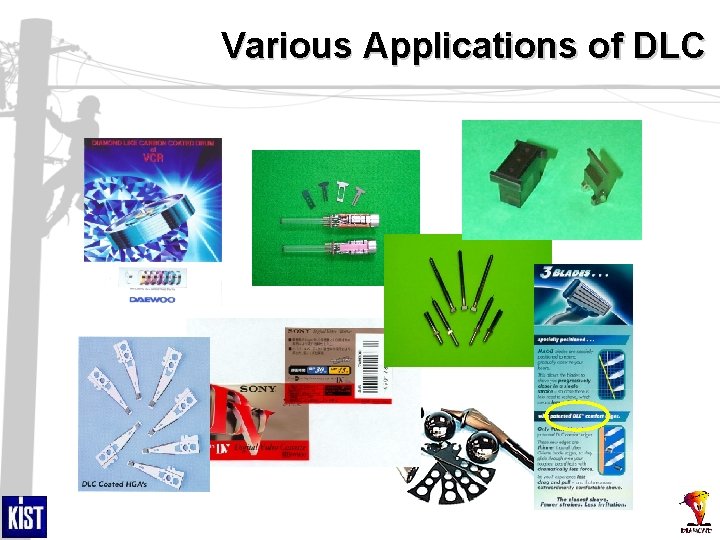 Various Applications of DLC 