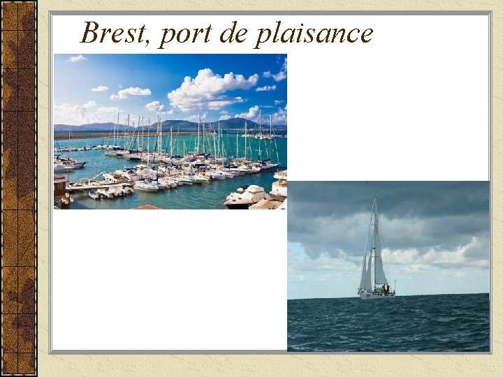 Brest, port de plaisance 