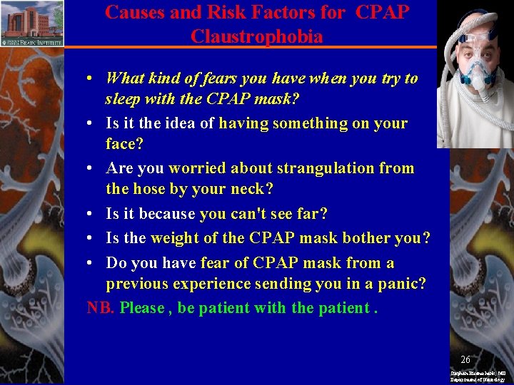 Causes and Risk Factors for CPAP Claustrophobia • What kind of fears you have