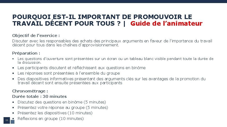 POURQUOI EST-IL IMPORTANT DE PROMOUVOIR LE TRAVAIL DÉCENT POUR TOUS ? | Guide de