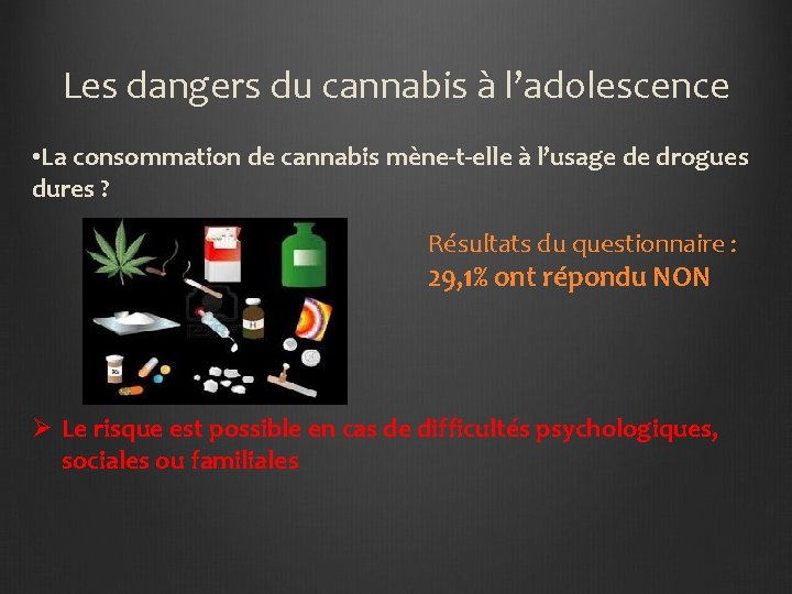 Les dangers du cannabis à l’adolescence • La consommation de cannabis mène-t-elle à l’usage