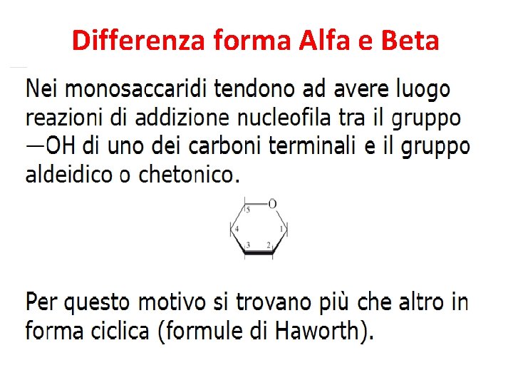 Differenza forma Alfa e Beta 