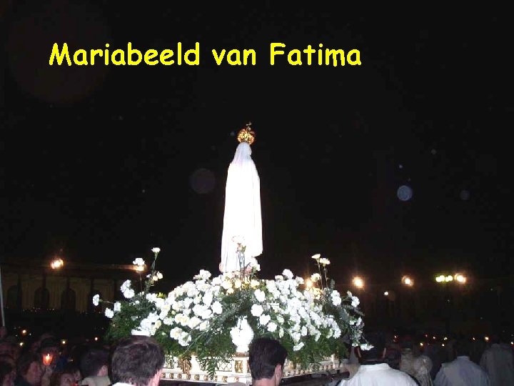 Mariabeeld van Fatima 