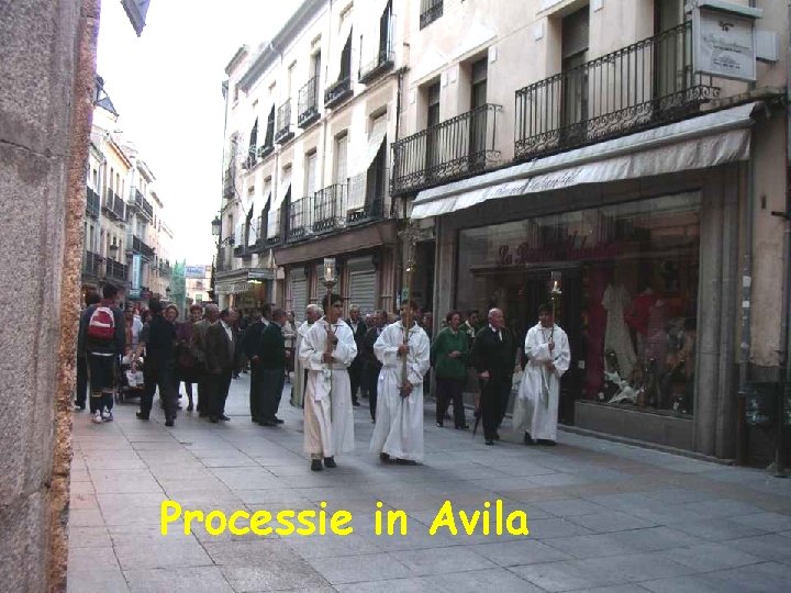 Processie in Avila 