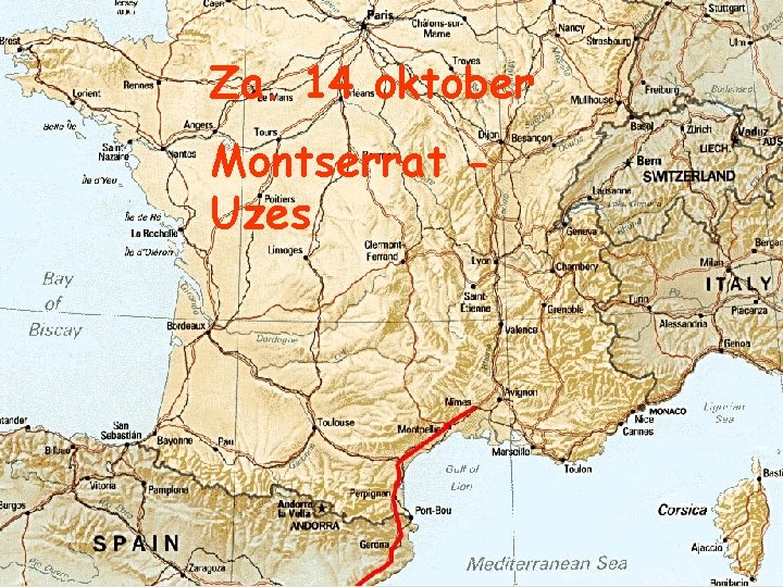 Za. 14 oktober Montserrat Uzes 