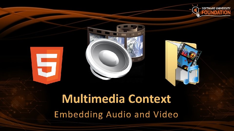 Multimedia Context Embedding Audio and Video 