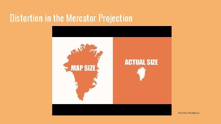 Distortion in the Mercator Projection i Buzz. Feed Multiplayer 