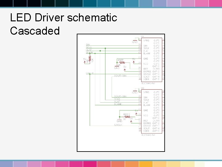 LED Driver schematic Cascaded 