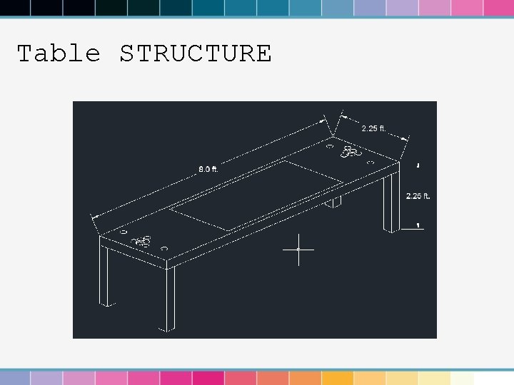 Table STRUCTURE 