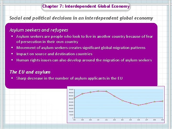 Chapter 7: Interdependent Global Economy Social and political decisions in an interdependent global economy