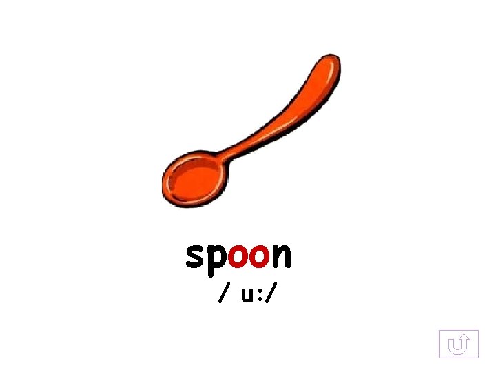 spoon / u: / 