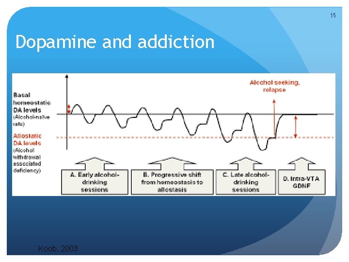 15 Dopamine and addiction Koob, 2003 