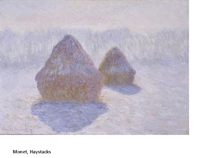 Monet, Haystacks 