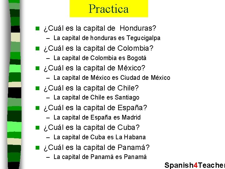 Practica n ¿Cuál es la capital de Honduras? – La capital de honduras es
