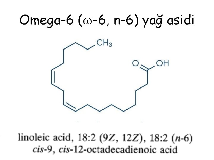 Omega-6 (ω-6, n-6) yağ asidi 
