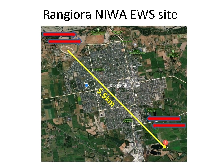 Rangiora NIWA EWS site 5. 5 km 