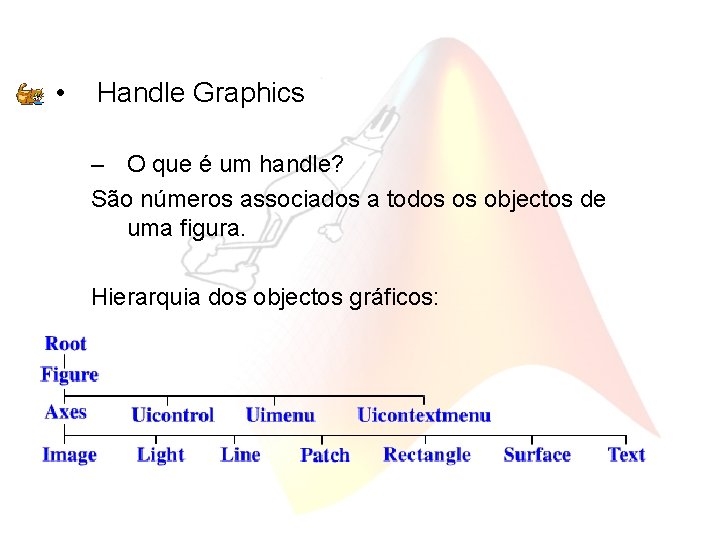  • Handle Graphics – O que é um handle? São números associados a
