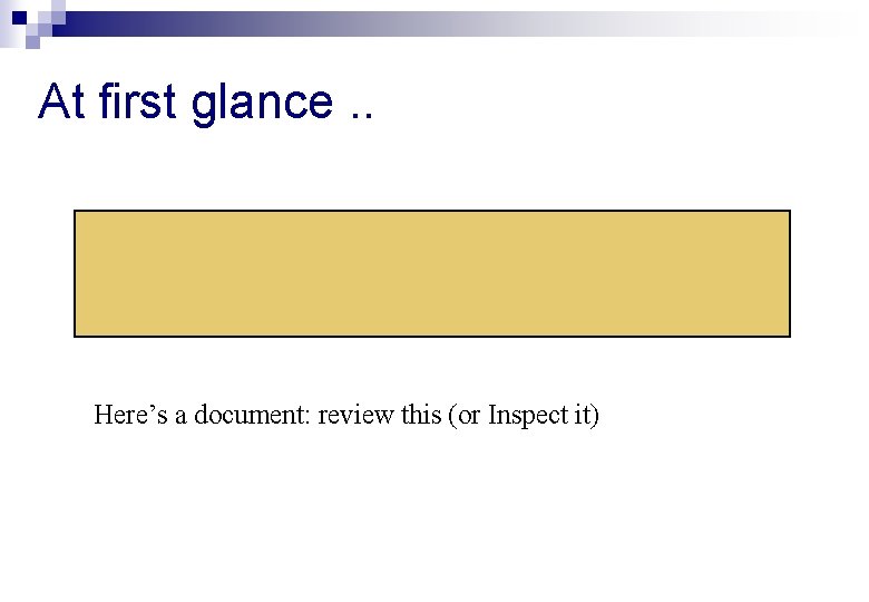 At first glance. . Here’s a document: review this (or Inspect it) 