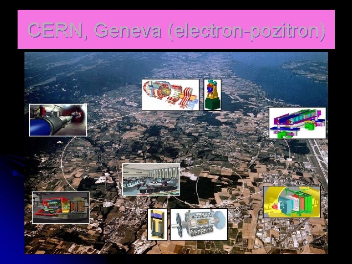 CERN, Geneva (electron-pozitron) 