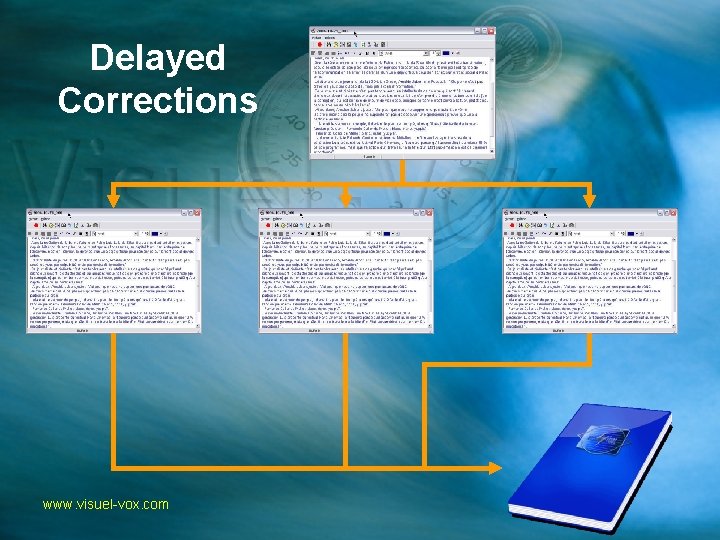 Delayed Corrections www. visuel-vox. com 